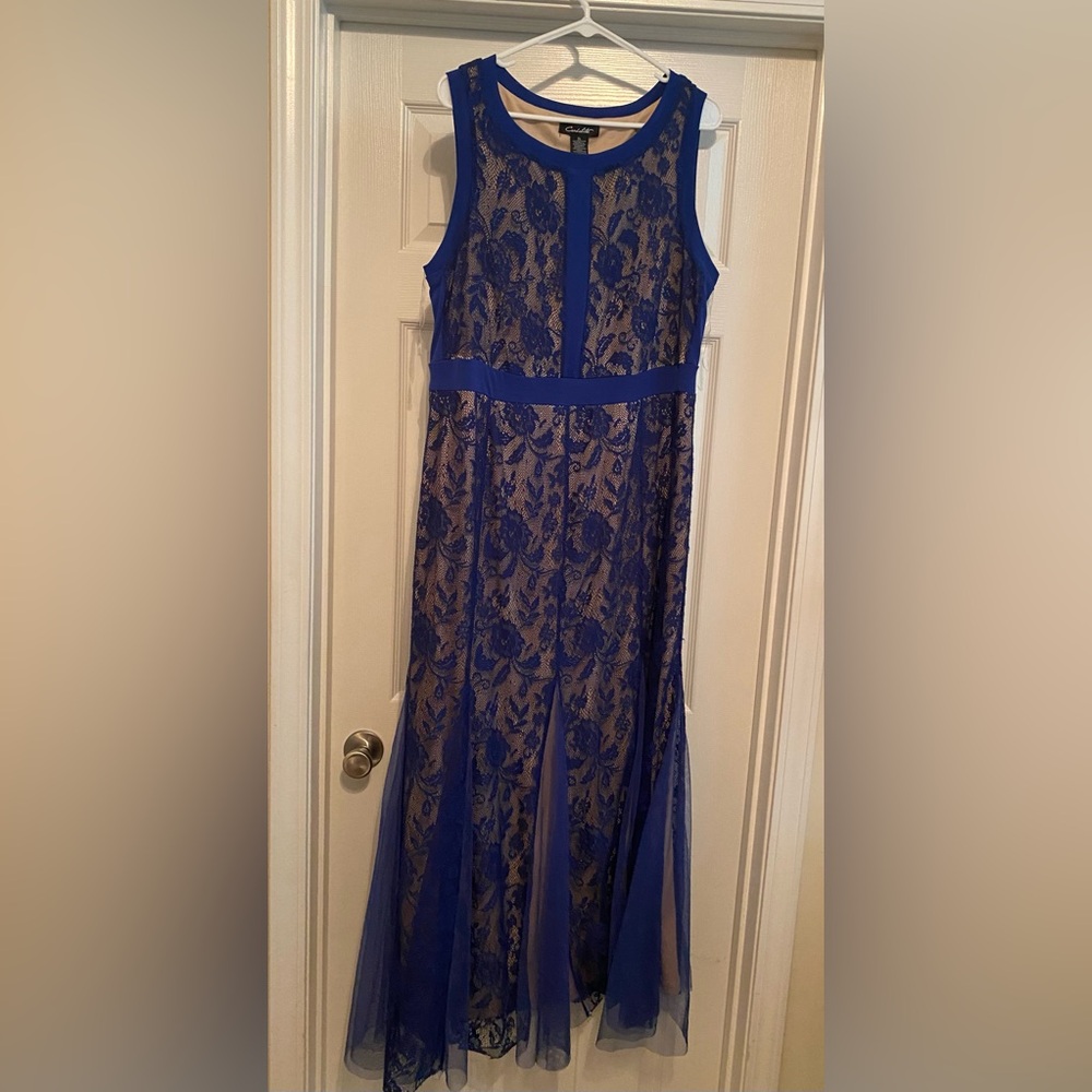 Blue formal dress